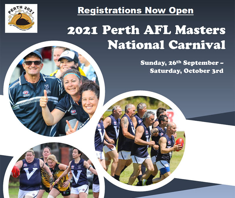 2021 Perth AFL Masters National Carnival Update