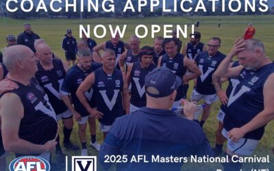 2025 Afl Masters National Carnival – Coaching Applications Now Open For 2025