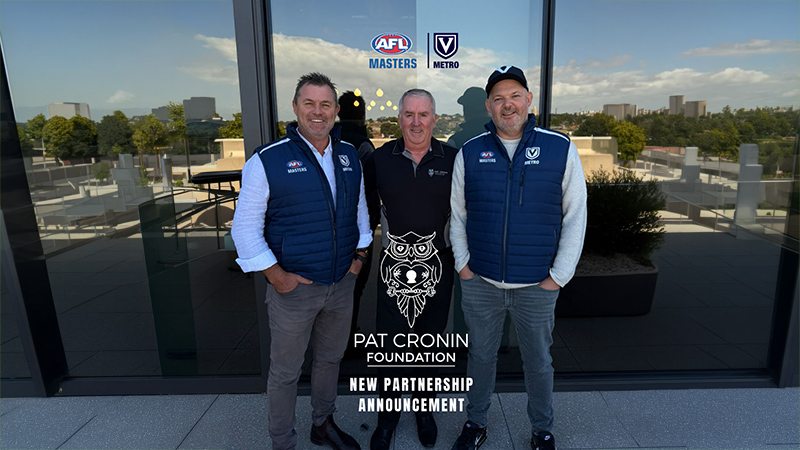AFLVM backs stand against violence with Pat Cronin Foundation in 2026